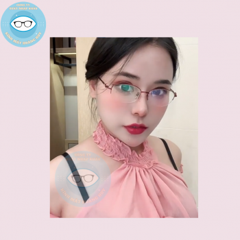 Gọng kính kim loại mã 9021